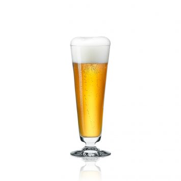 Adelia Reinforced Beer Glass 420ml Commercial AX Beer Taste 6 pieces Made  in Japan B-6255
