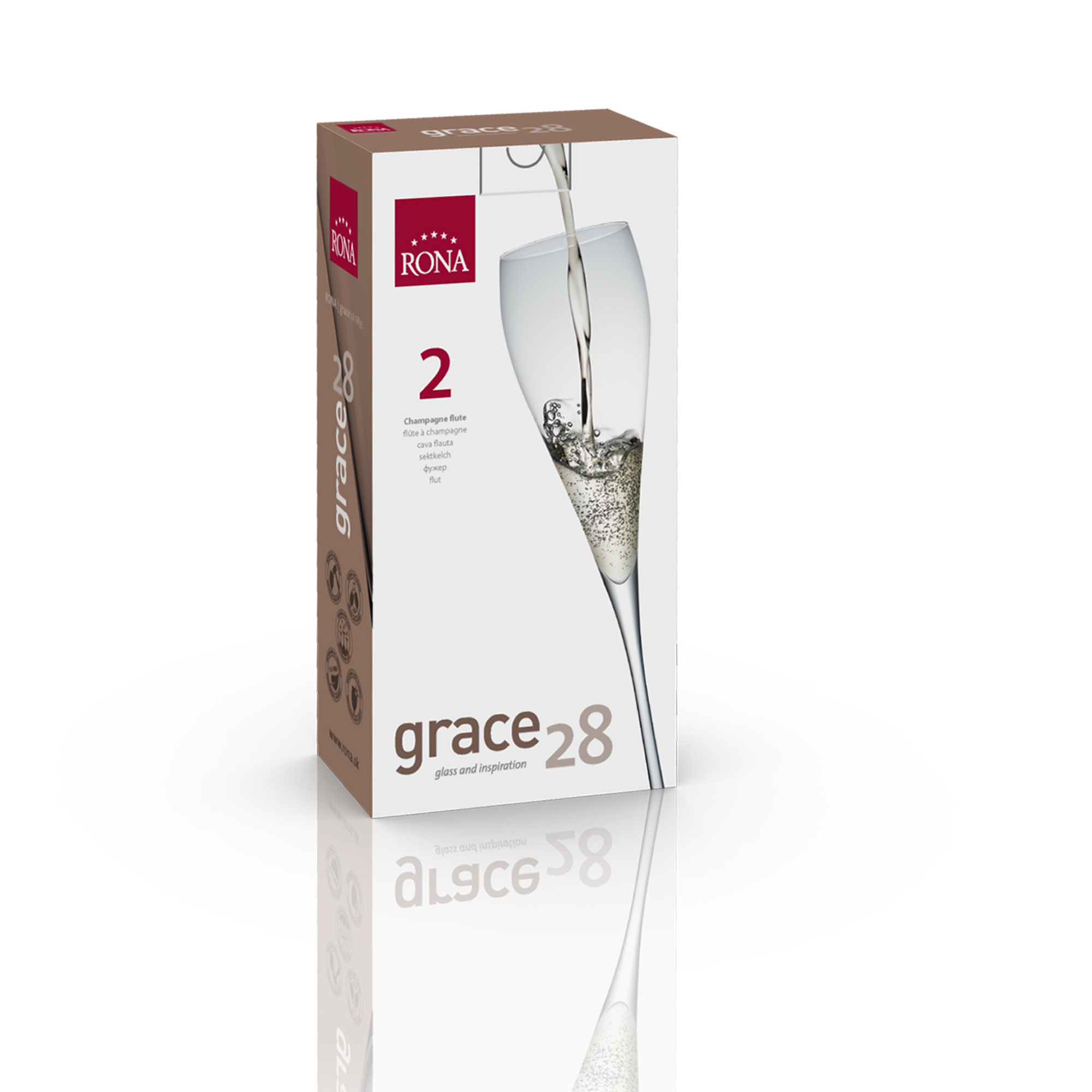 RONA Grace Champagne Flute - RONA USA